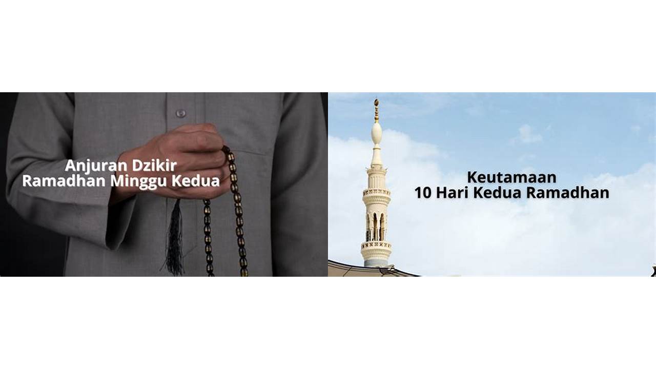 10 hari kedua ramadhan adalah rahmat