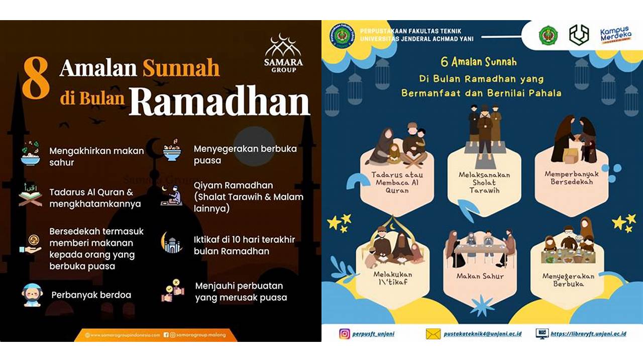 amalan baik di bulan ramadhan
