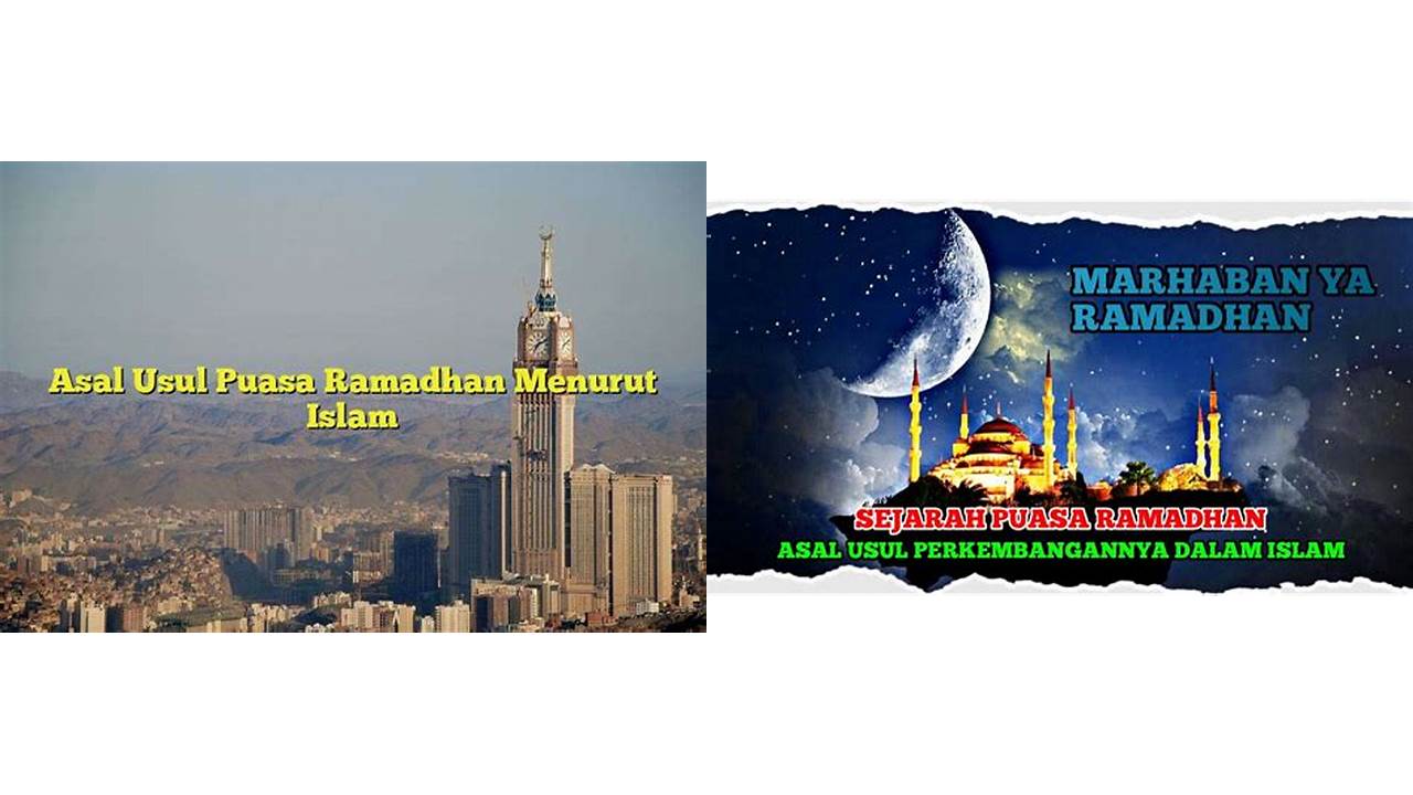 asal usul puasa ramadhan menurut islam