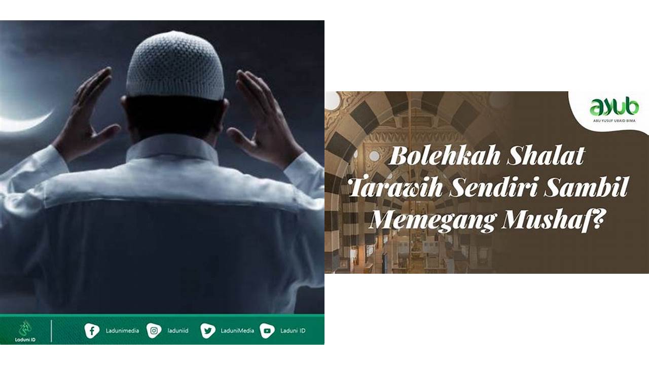 bolehkah shalat tarawih sendiri