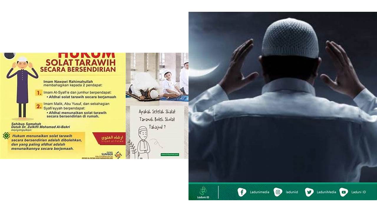 bolehkan shalat tarawih sendiri