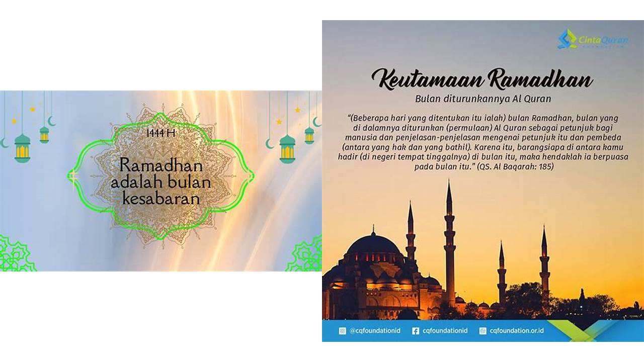 bulan ramadhan adalah bulan yang