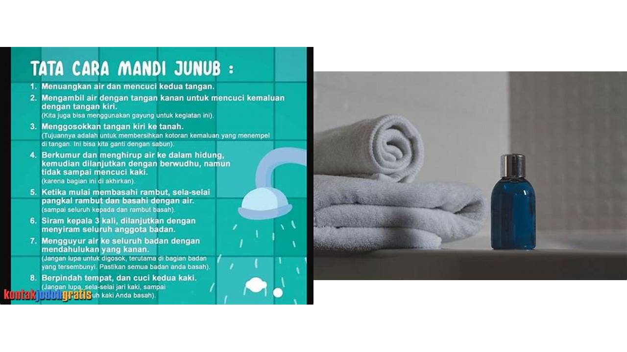 cara mandi wajib di bulan ramadhan