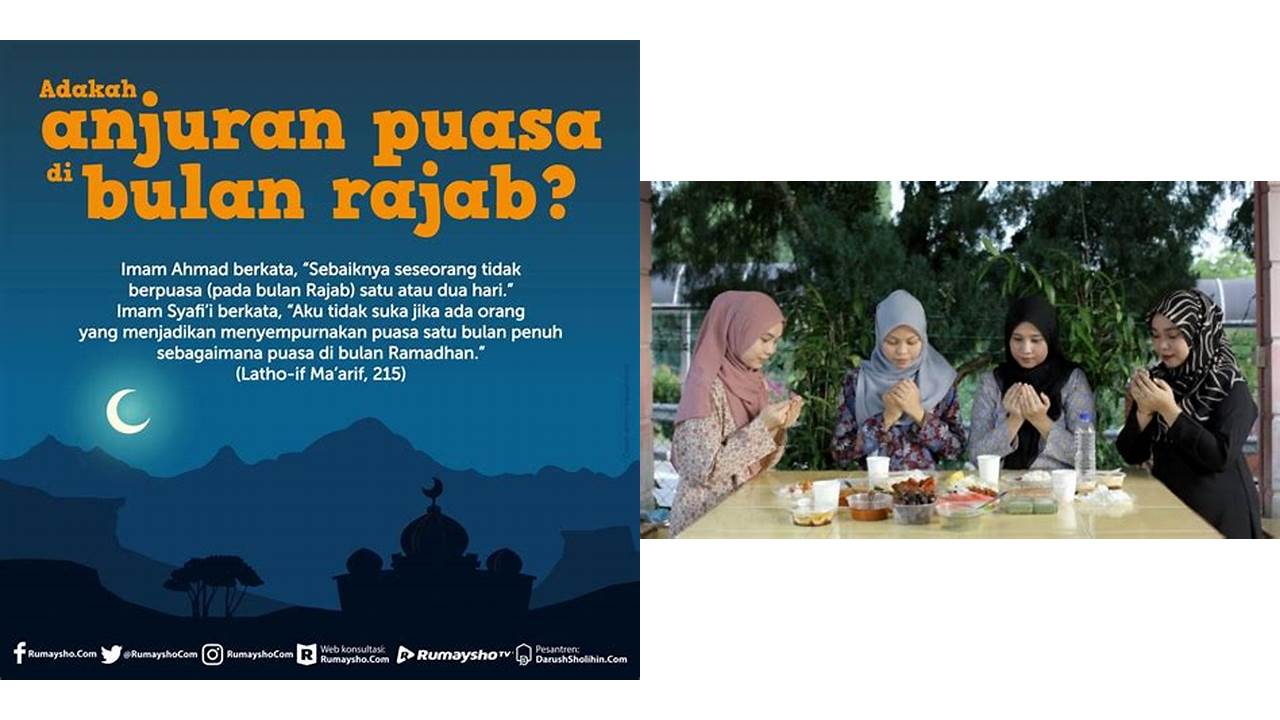 doa buka puasa bulan rajab