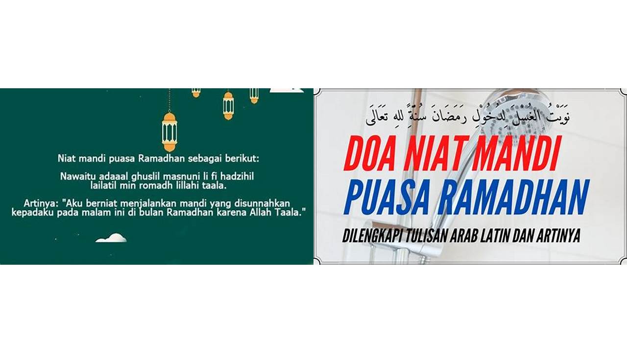 Ketahui 6 Hal Penting tentang Doa Mandi Bulan Puasa untuk Ibadah Lancar