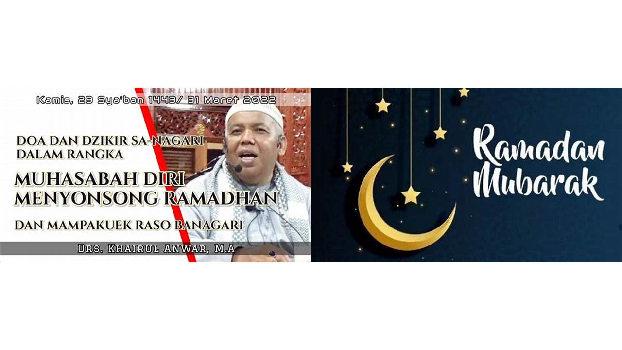 doa menyongsong ramadhan