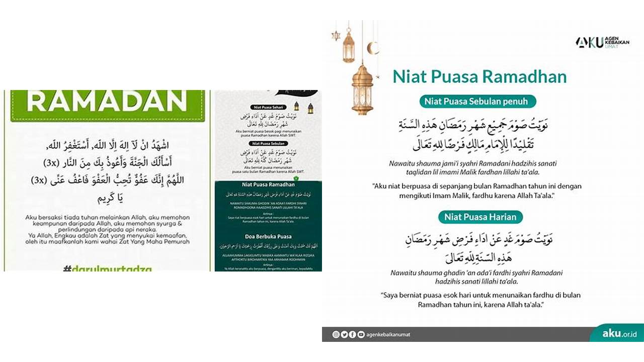 doa puasa 1 bulan