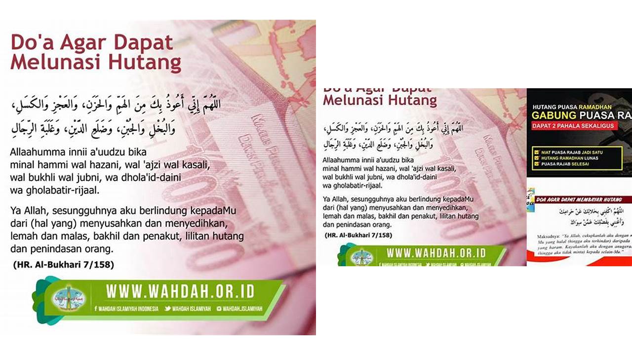 doa puasa bayar hutang