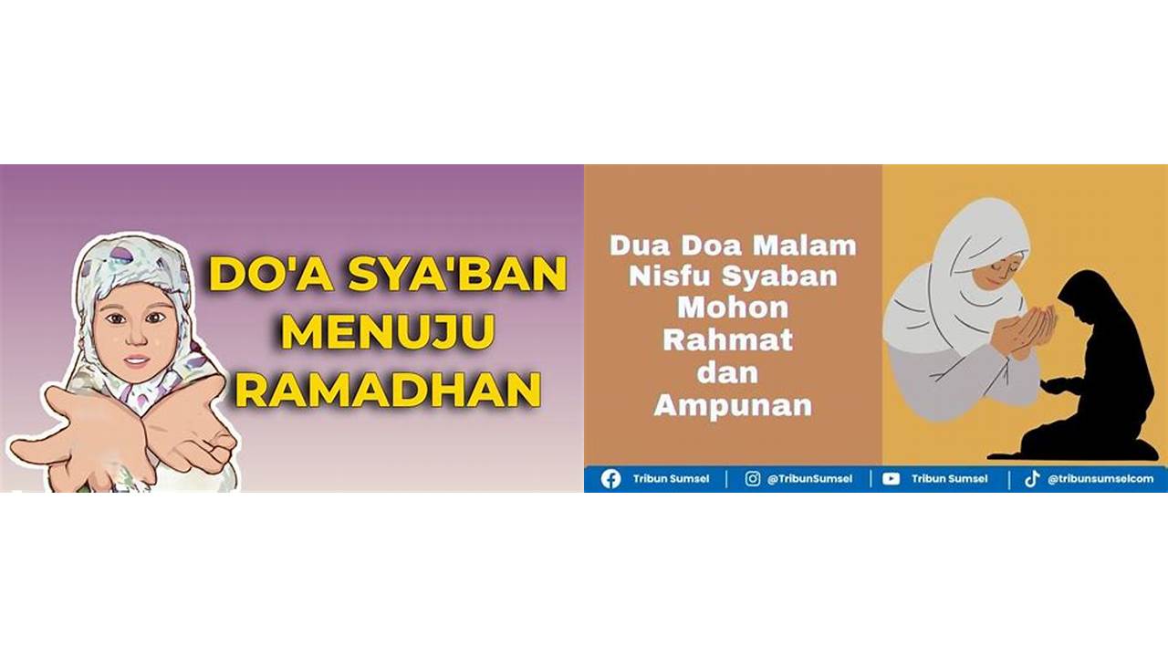 doa syaban menuju ramadhan