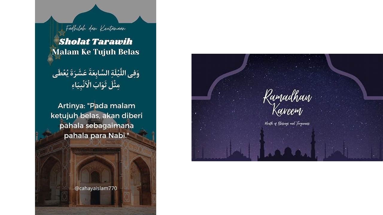 fadhilah sholat tarawih malam ke 17 fadhilah sholat tarawih malam ke 17