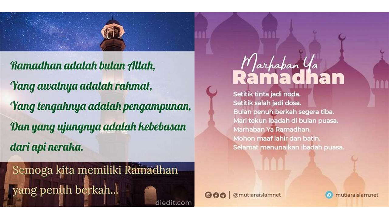 kata bijak menyambut ramadhan