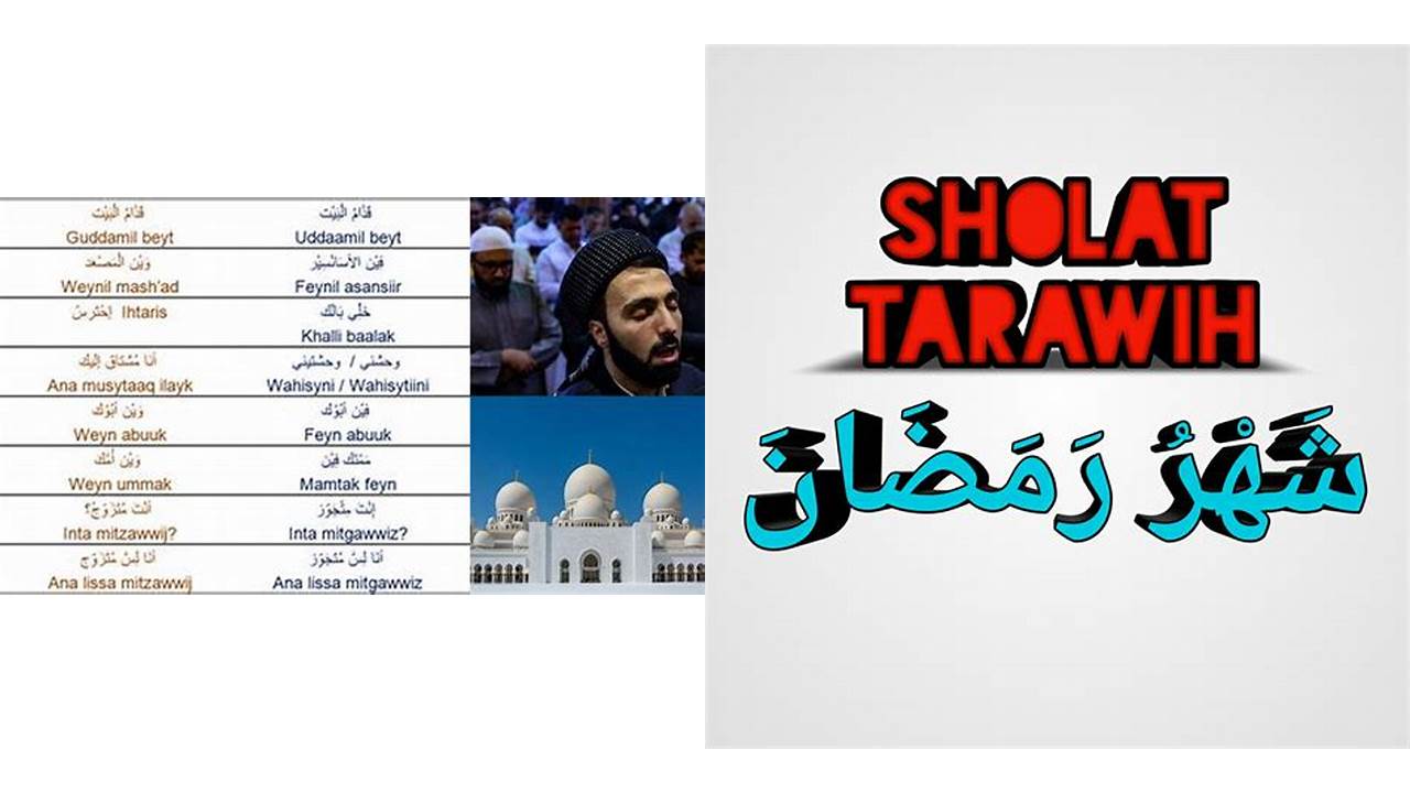 kata tarawih berasal dari bahasa