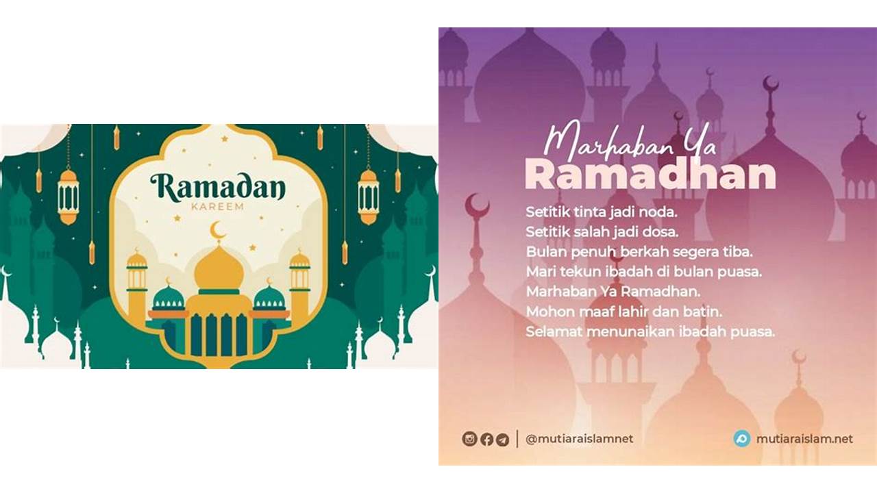 kata2 menyambut ramadhan