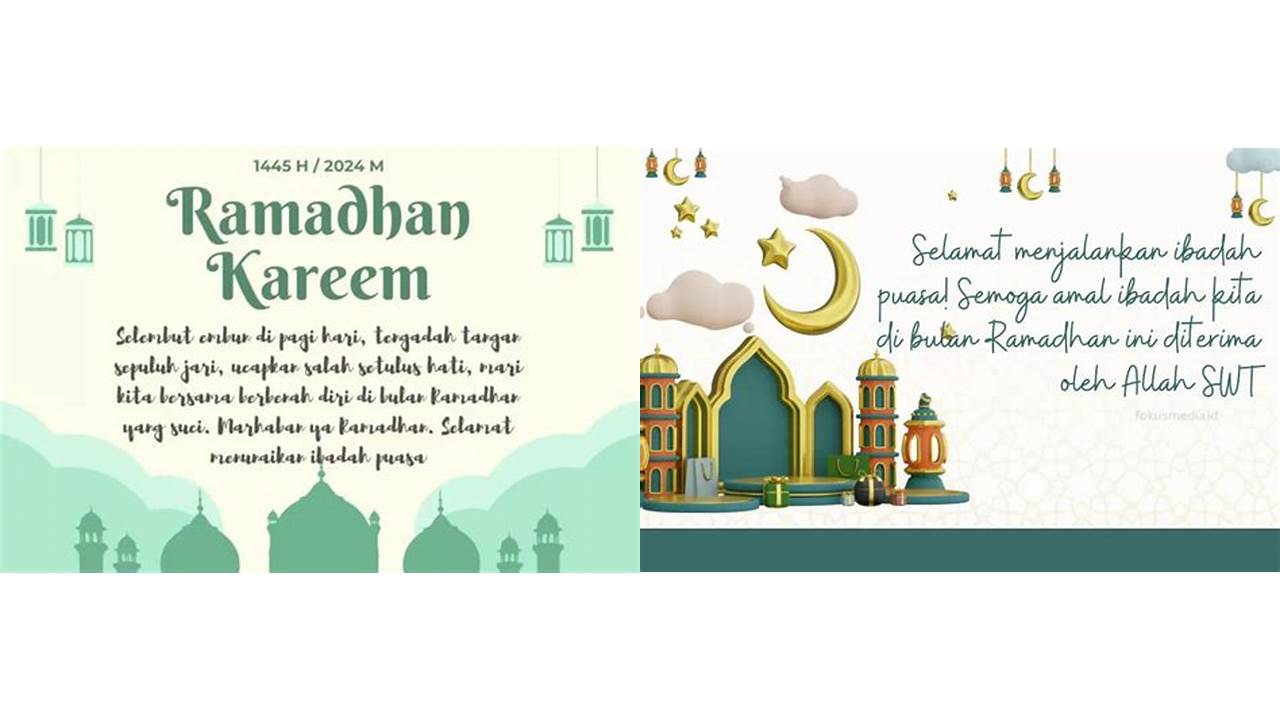 kata2 untuk menyambut ramadhan