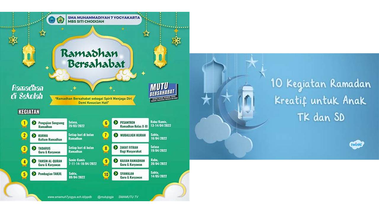 kegiatan pada bulan ramadhan