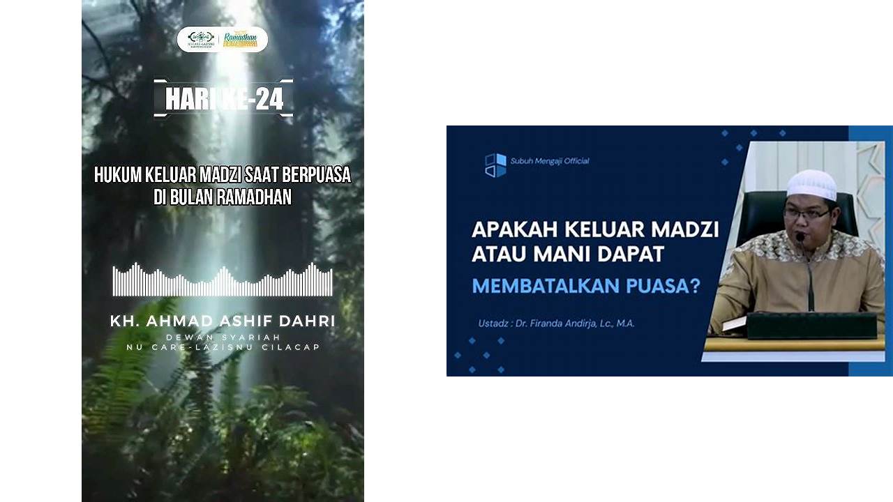 keluar madzi di bulan puasa