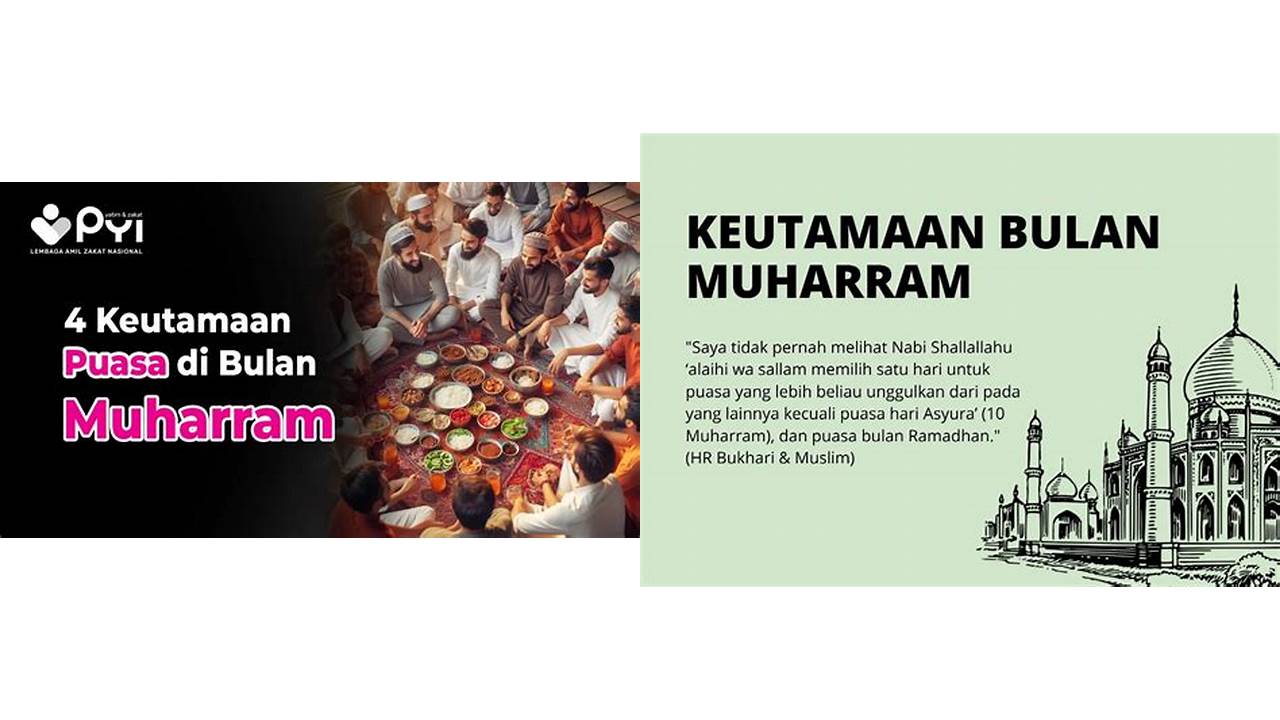 keutamaan puasa di bulan muharram