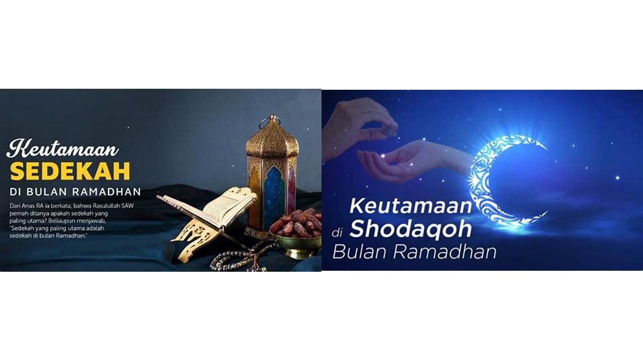 keutamaan shodaqoh di bulan ramadhan keutamaan shodaqoh di bulan ramadhan