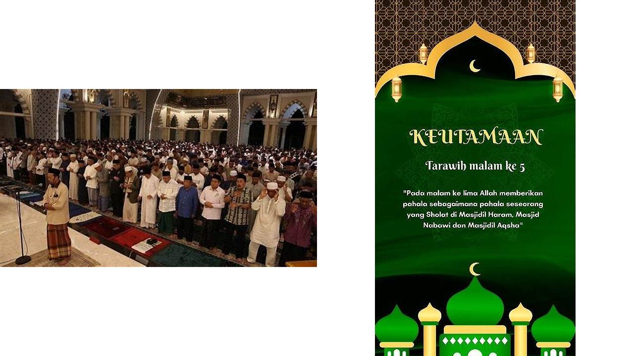 keutamaan tarawih malam ke 5