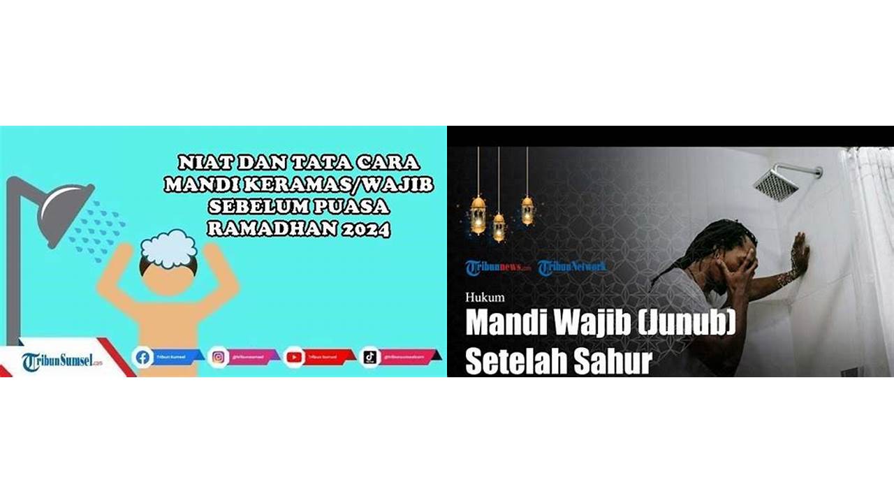 mandi besar sebelum puasa ramadhan