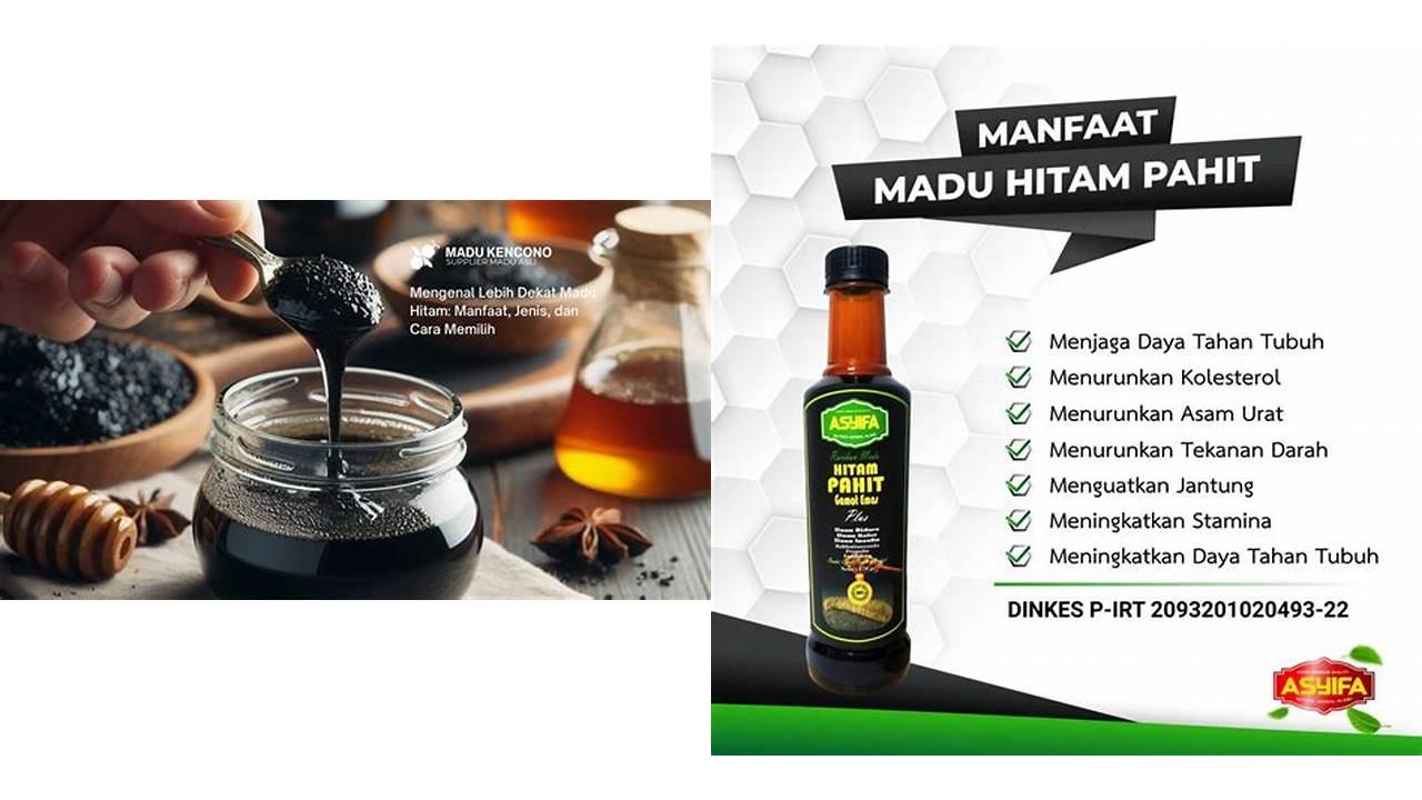 Temukan 9 Manfaat Madu Hitam yang Jarang Diketahui