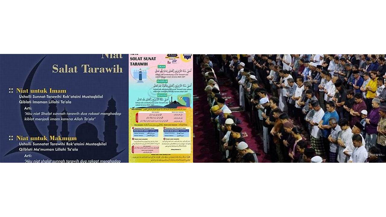 niat tarawih niat tarawih