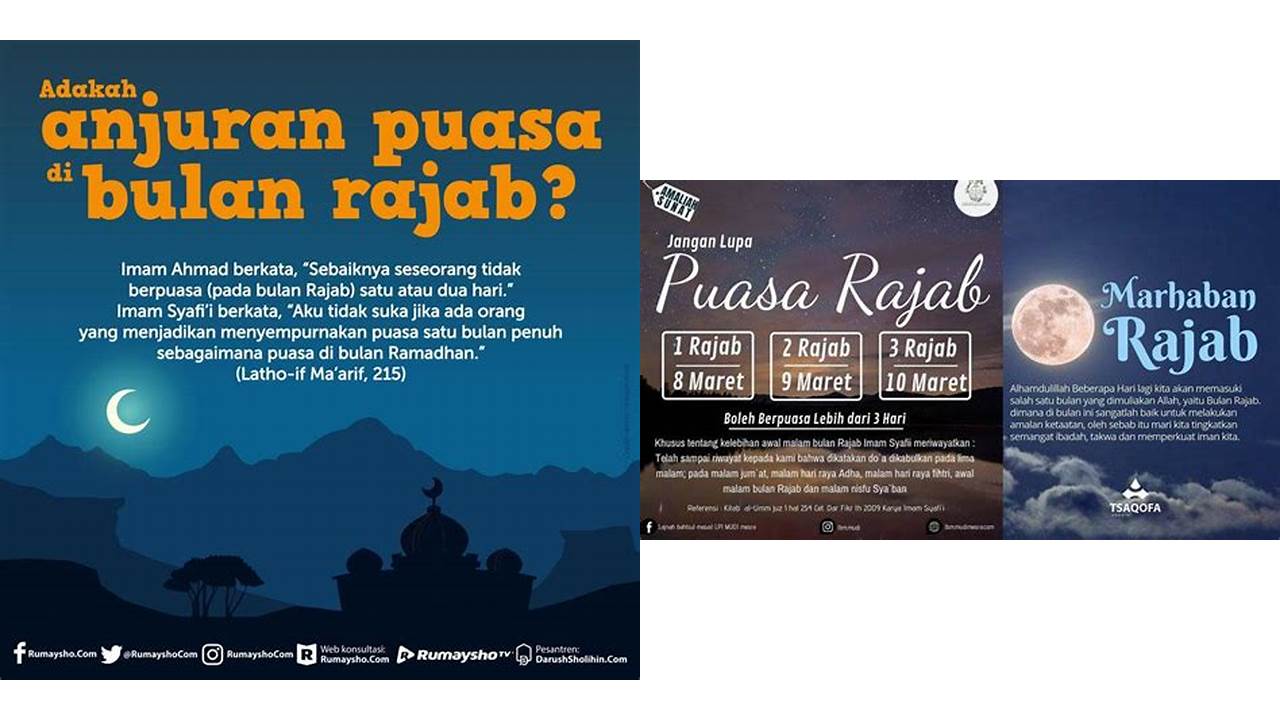 pahala puasa bulan rajab pahala puasa bulan rajab