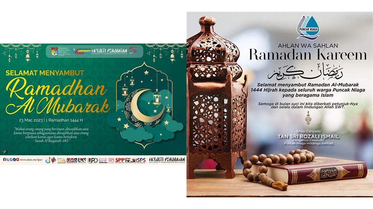 ramadhan al mubarak artinya