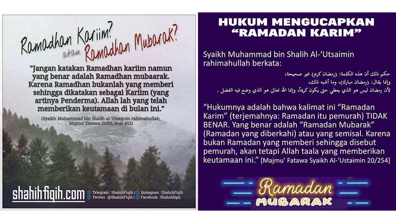 ramadhan karim artinya ramadhan karim artinya