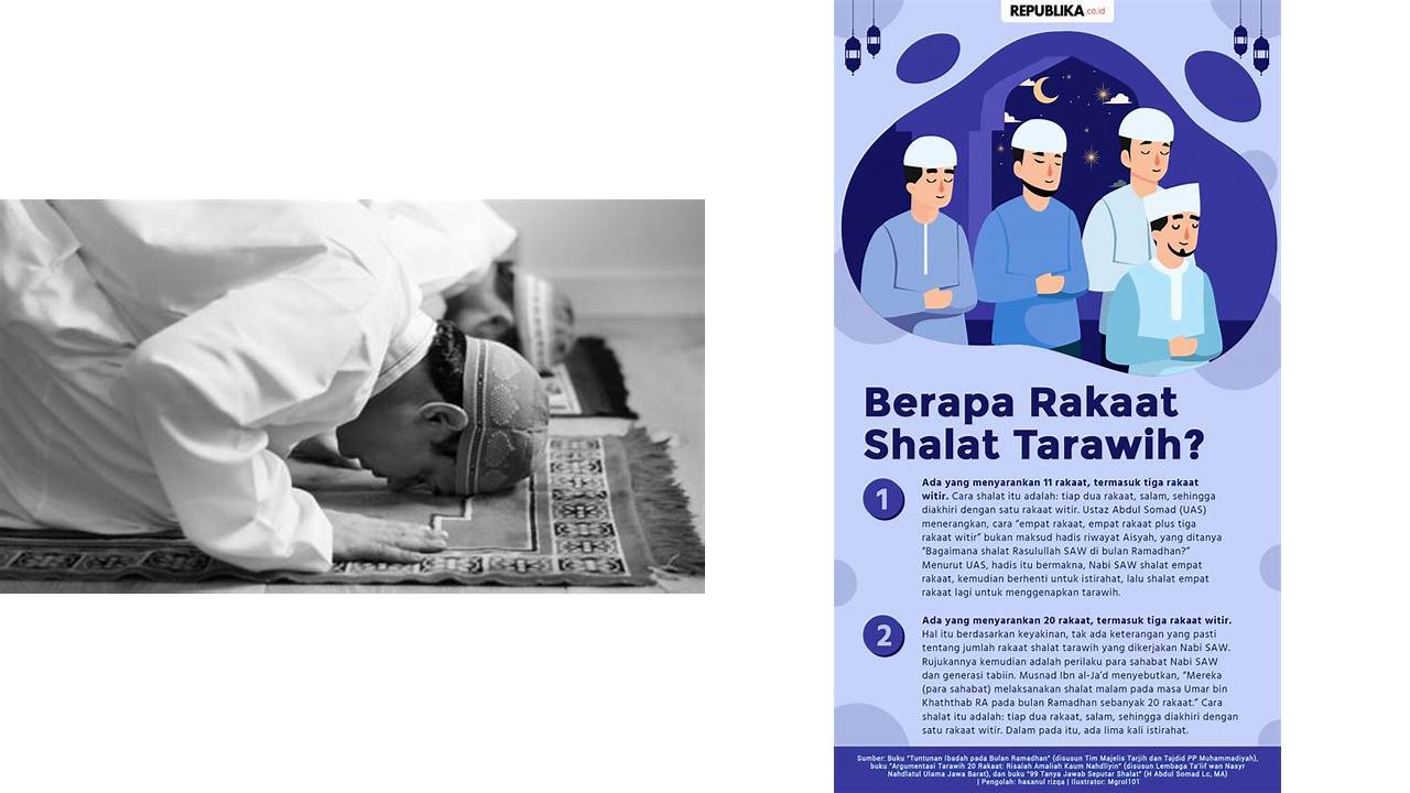 tarawih 11 rakaat berapa witir