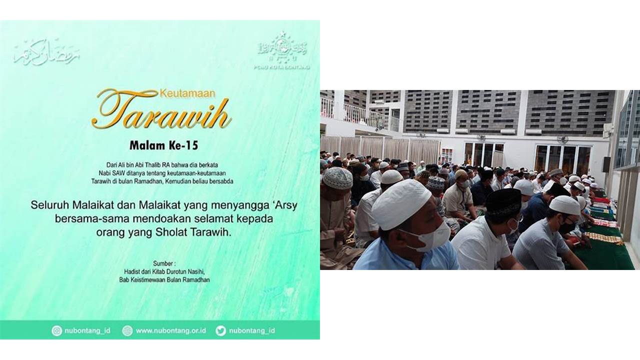 tarawih malam ke 15