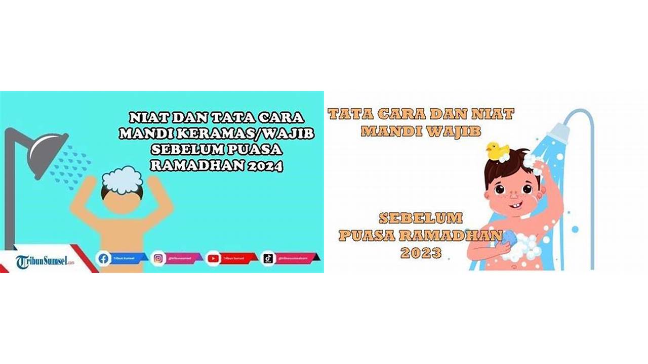 tata cara mandi sebelum puasa ramadhan