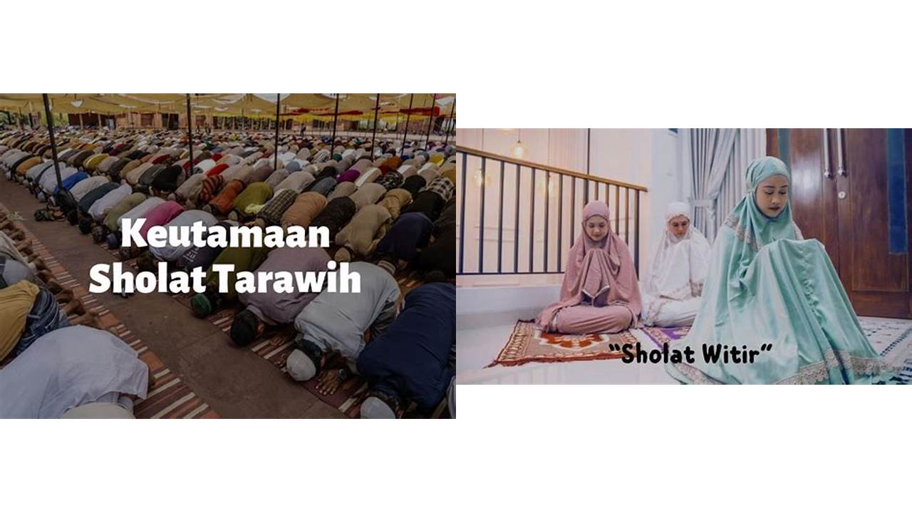 tata cara sholat witir setelah tarawih