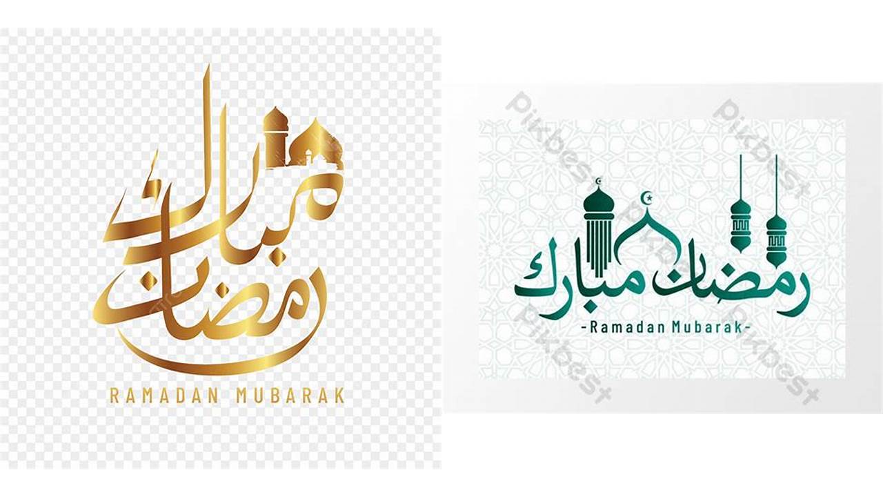 tulisan arab ramadhan mubarak