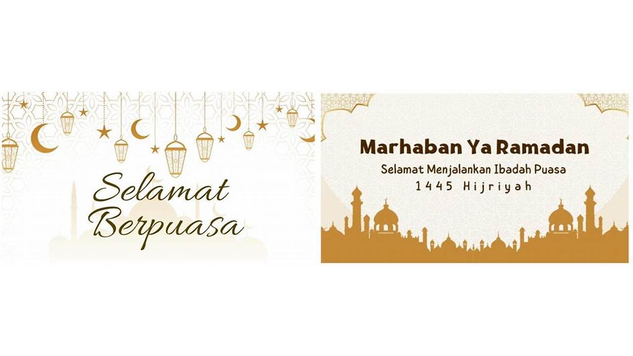 ucapan selamat pagi bulan puasa