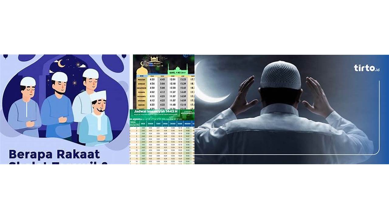 waktu sholat tarawih sampai jam berapa
