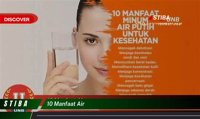 Ketahui 10 Manfaat Air yang Tak Terduga