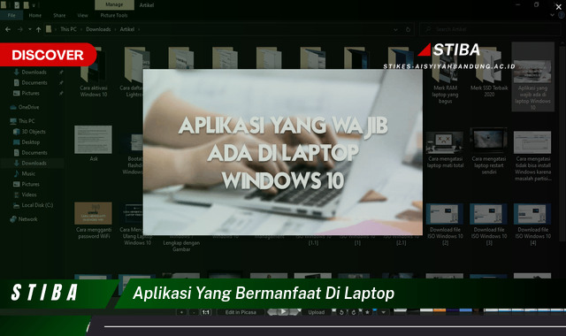 Temukan 10 Aplikasi Laptop Bermanfaat yang Wajib Kamu Ketahui Temukan 10 Aplikasi Laptop Bermanfaat yang Wajib Kamu Ketahui