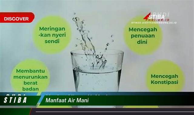 Temukan 9 Manfaat Air Mani yang Jarang Diketahui