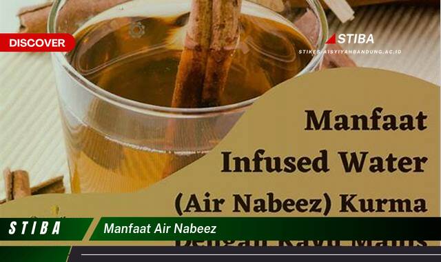 Inilah 8 Manfaat Air Nabeez yang Wajib Kamu Intip