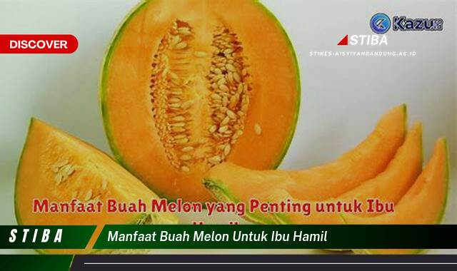 Inilah 10 Manfaat Buah Melon untuk Ibu Hamil yang Wajib Kamu Intip