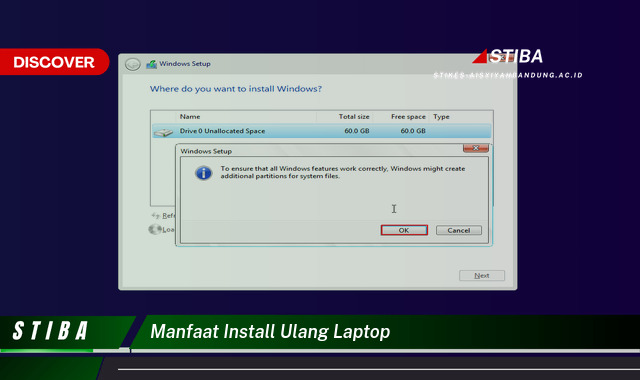Inilah 9 Manfaat Install Ulang Laptop yang Wajib Kamu Ketahui Inilah 9 Manfaat Install Ulang Laptop yang Wajib Kamu Ketahui