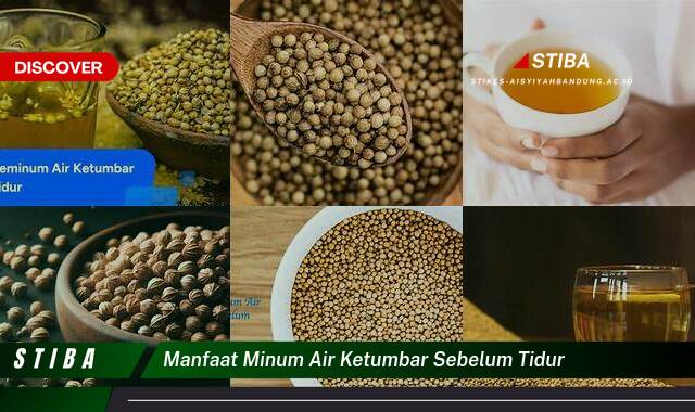 Inilah 9 Manfaat Minum Air Ketumbar Sebelum Tidur yang Wajib Kamu Ketahui