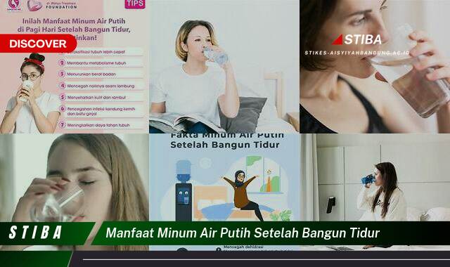 Temukan 10 Manfaat Minum Air Putih Saat Bangun Tidur yang Jarang Diketahui