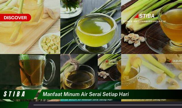 Temukan 8 Manfaat Minum Air Serai Harian yang Bikin Kamu Penasaran