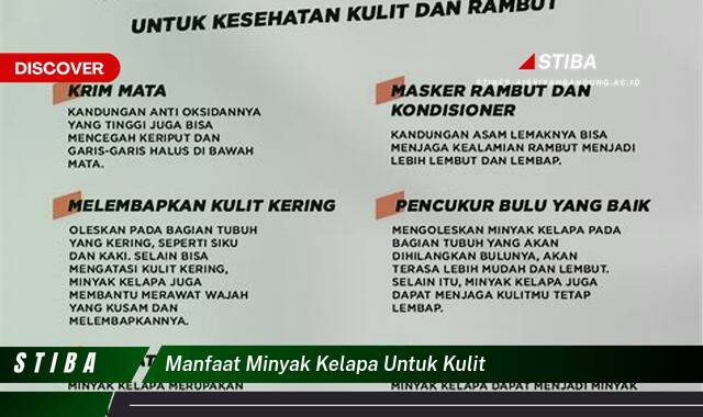 Temukan 9 Manfaat Minyak Kelapa untuk Kulit yang Tidak Semua Orang Tau