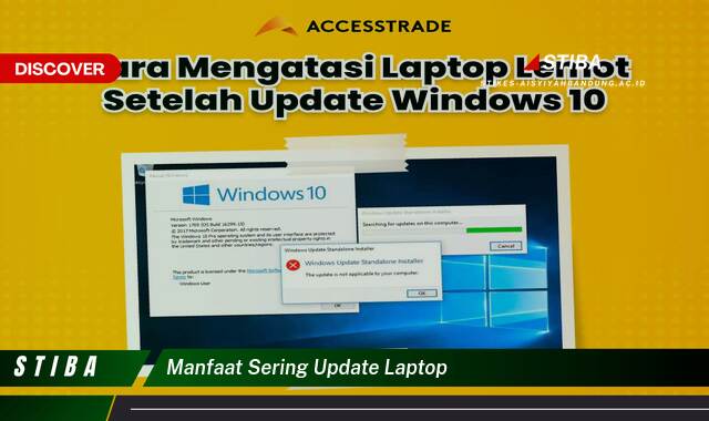 Temukan 8 Manfaat Sering Update Laptop yang Bikin Kamu Penasaran