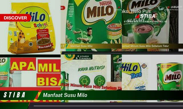 Temukan 7 Manfaat Susu Milo yang Wajib Kamu Ketahui