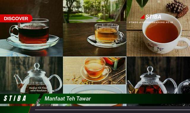 Temukan 8 Manfaat Teh Tawar yang Jarang Diketahui