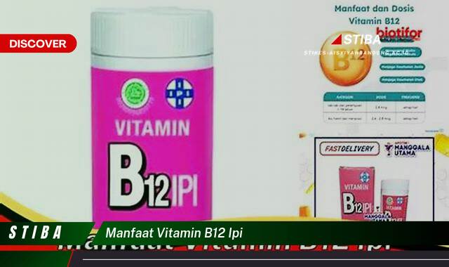 Inilah 8 Manfaat Vitamin B12 IPI yang Bikin Kamu Penasaran